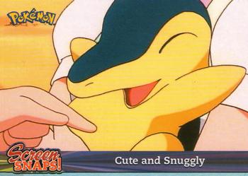2001 Topps Pokemon Johto (UK) #SNAP03 Cute and Snuggly Front